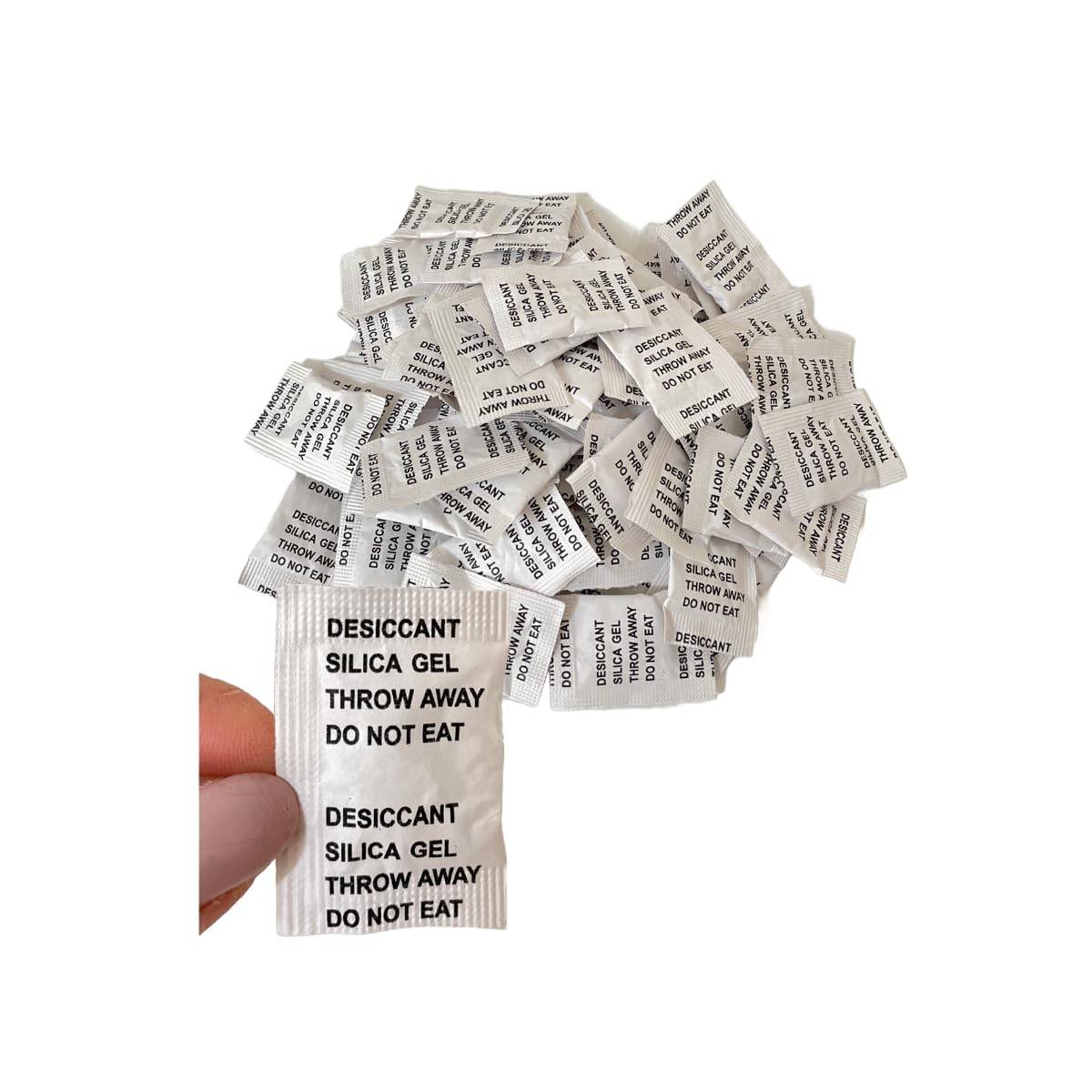 Anti Mofo e Umidade Sílica Gel Desumidificador 200 Sachês - Proteção Total Contra Umidade