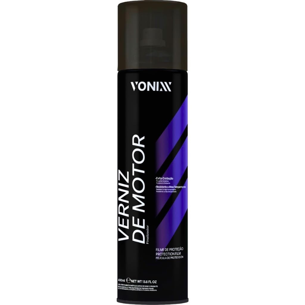 Verniz de Motor Vonixx 400ml: Proteção Imbatível Contra Maresia e Calor