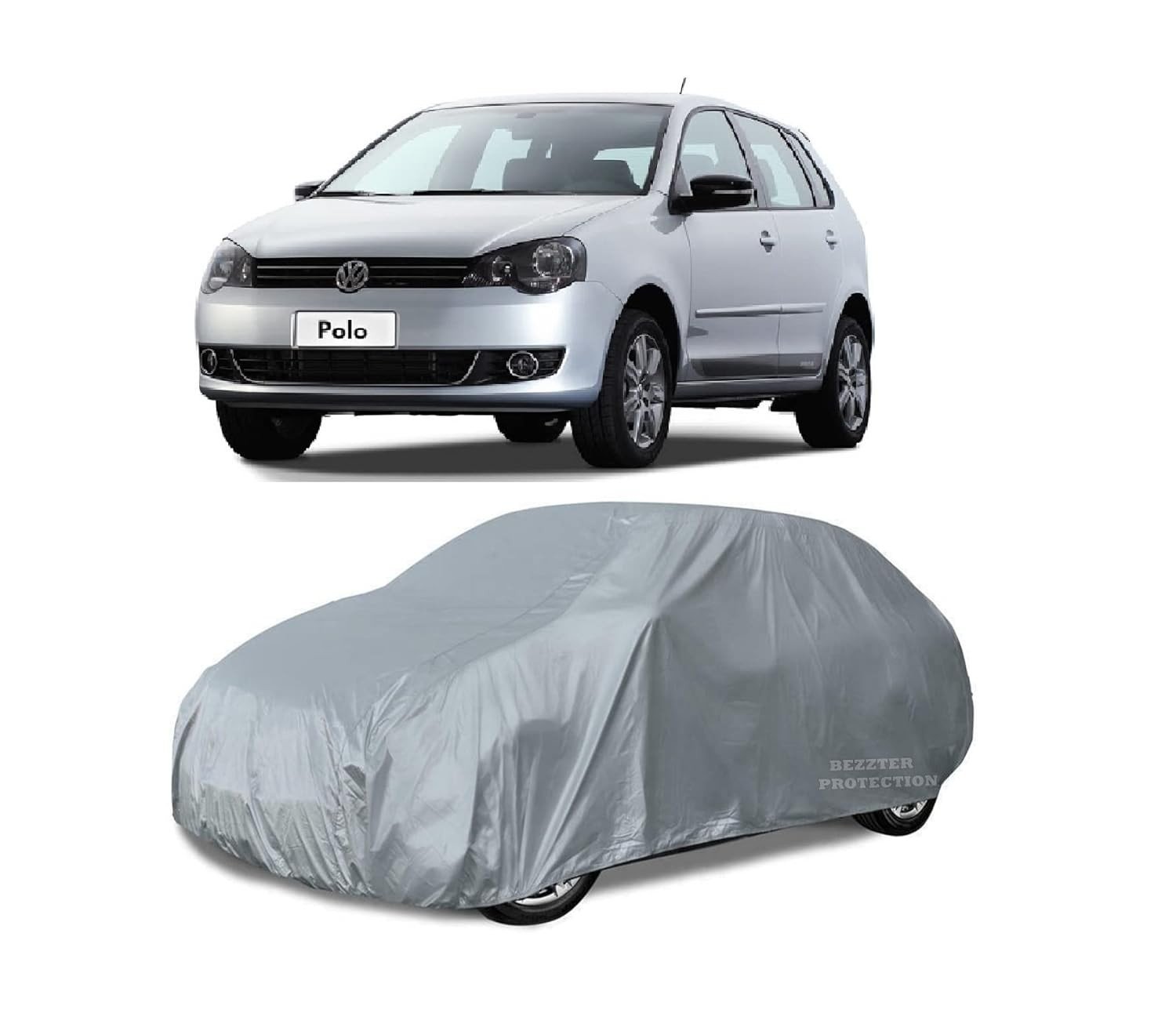 Capa Automotiva Bezzter para Polo Hatch: Proteção 100% Impermeável e Total Contra Sol, Chuva e Riscos