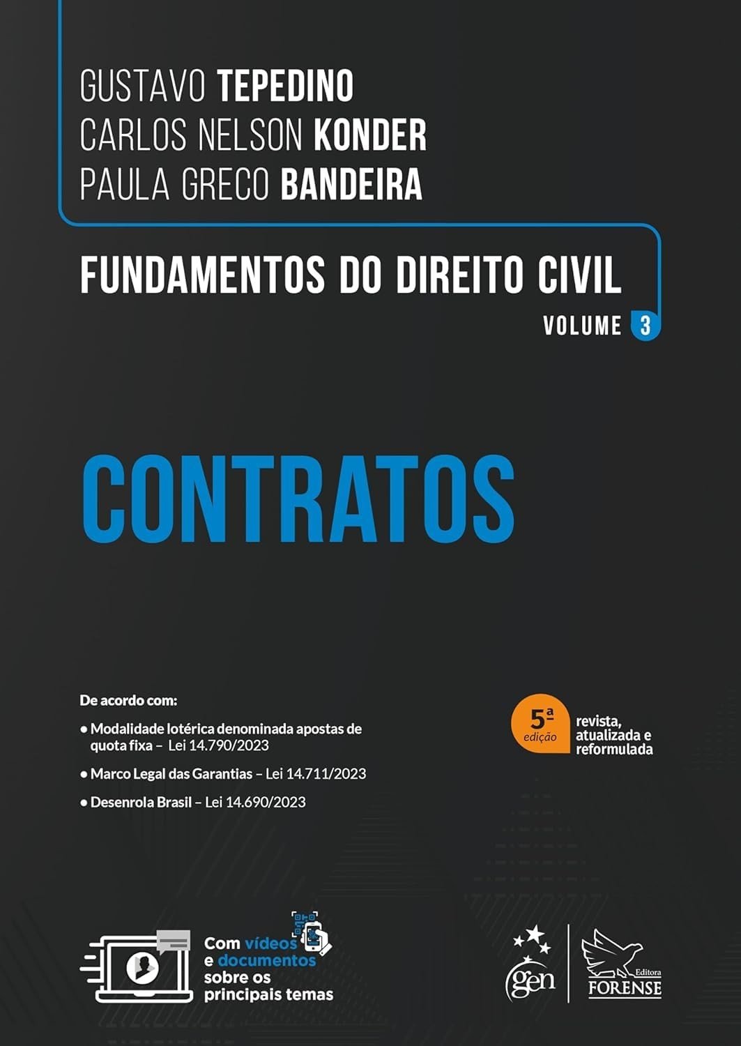 Fundamentos do Direito Civil: Contratos - 5ª Edição 2024 | Essencial para Advogados e Estudantes