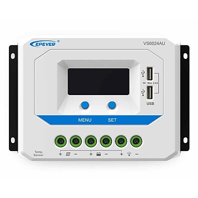 Controlador de Carga Solar Epever 60A: Potência e Proteção