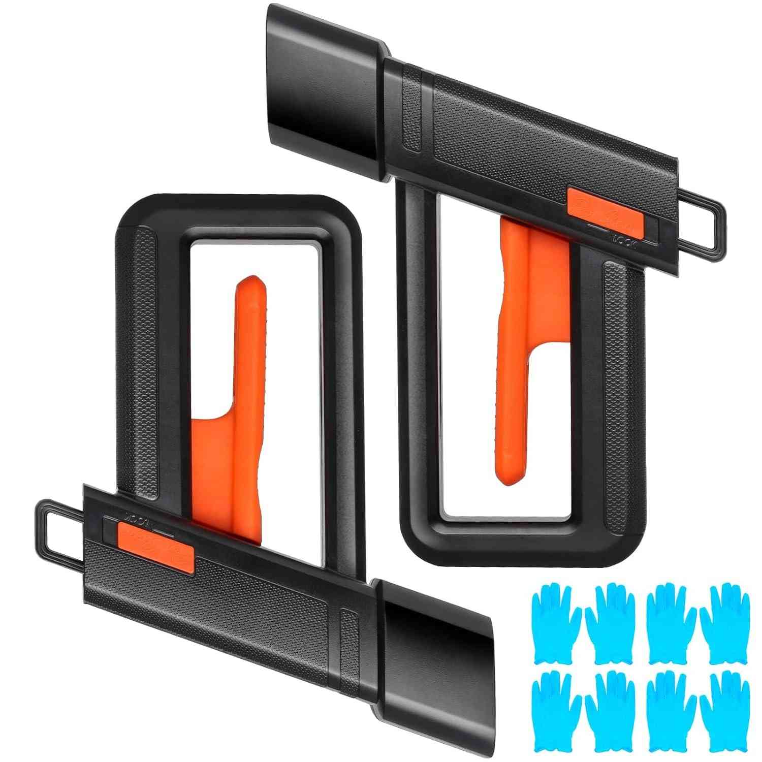 Pistola Spray com Alça Ergonômica + Luvas - Controle Total na Pintura