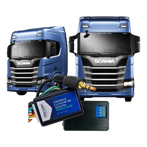 Controle de Volante Scania: Dirija com Segurança!