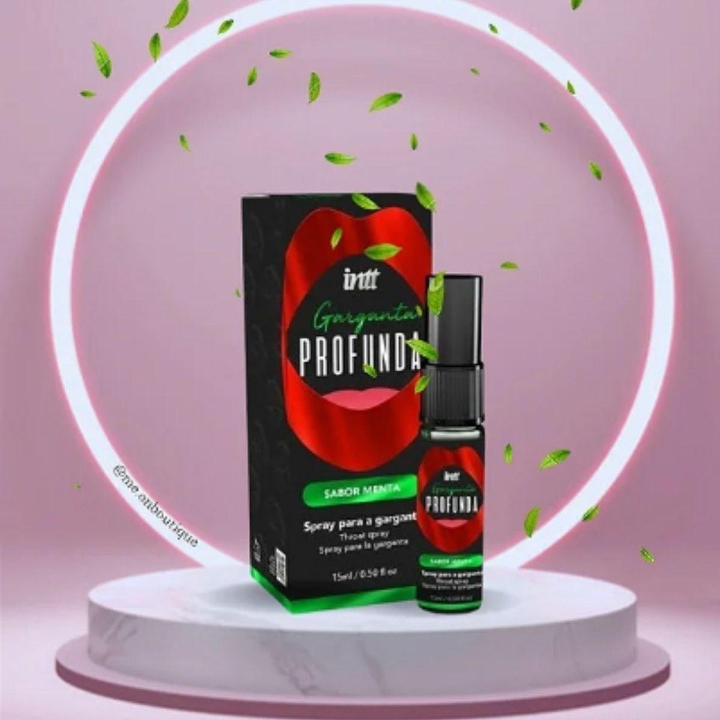 Gel Spray para Garganta Sabor Menta 15ml - Conforto e Controle