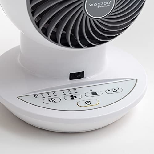 Ventilador Circulador IRIS WOOZOO com Controle Remoto | 3 Velocidades, Oscilação & Inclinação Ajustável