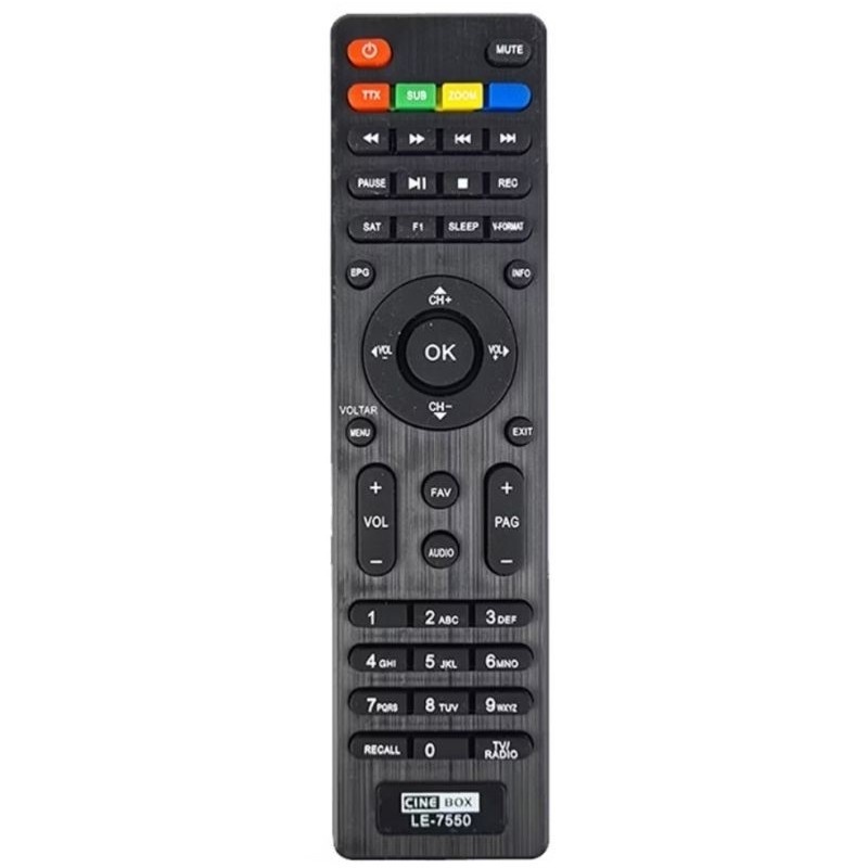 Controle Le 7550/Sky7500: Substituição Rápida!