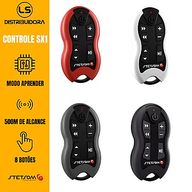 Controle Remoto Stetsom SX1: Alcance de 500m!