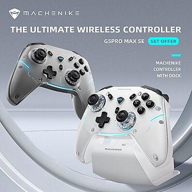 Controle Sem Fio Machenike G5 Pro: Alta Performance no PC e Nintendo Switch