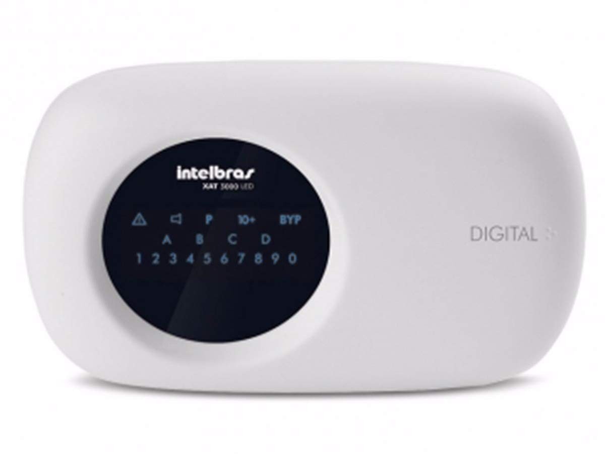 Teclado XAT 3000 LED Intelbras: Controle Total para sua Central de Alarme