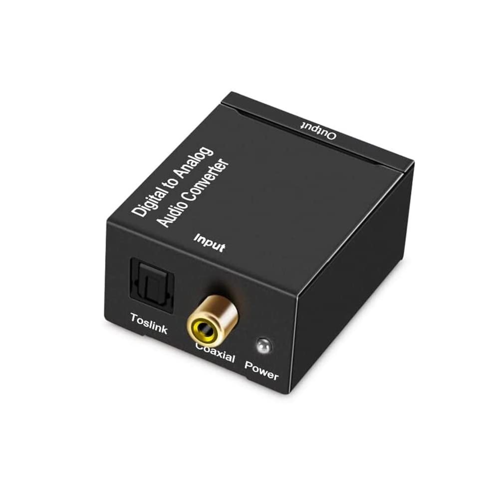 Adaptador Conversor de Áudio Digital (Óptico) para Analógico LE-5552