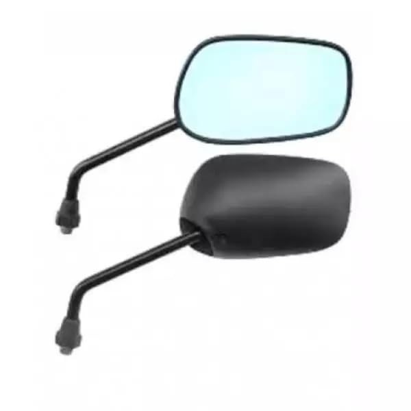 Retrovisor Mini Titan 150 Preto Lente Convexa - Segurança e Estilo para Sua Moto