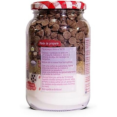 Mix Cookie Sem Glúten Chocolate Vida Gourmet 440g