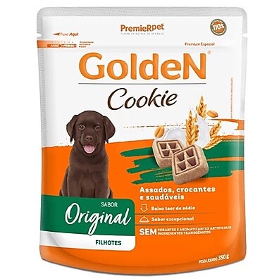 Cookie Premier Pet Golden Filhote: Sabor e Nutrição!