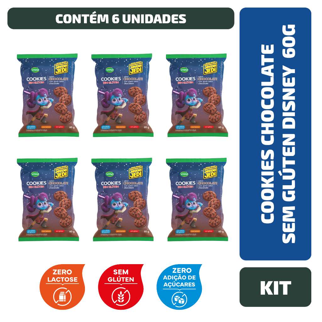 Cookies Disney Sem Glúten: Sabor Chocolate Irresistível!