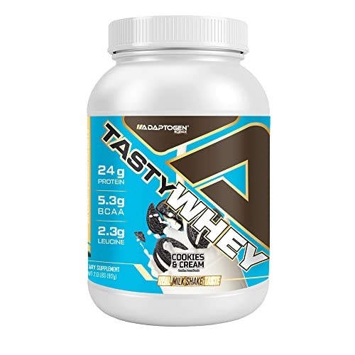 Tasty Whey Cookies and Cream 912g - Adaptogen