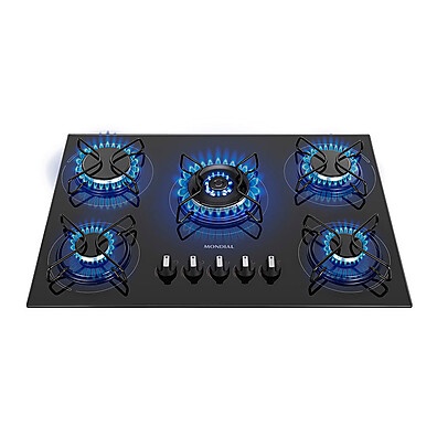 Cooktop 5 Bocas Mondial: Potência e Design!