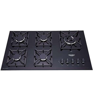 Cooktop a Gás 5 Bocas Dako: Potência e Design Moderno
