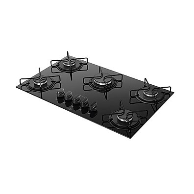 Cooktop Atlas 5 Bocas: Cozinhe com Estilo!