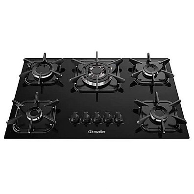 Cooktop Mueller 5 Bocas: Potência e Design!