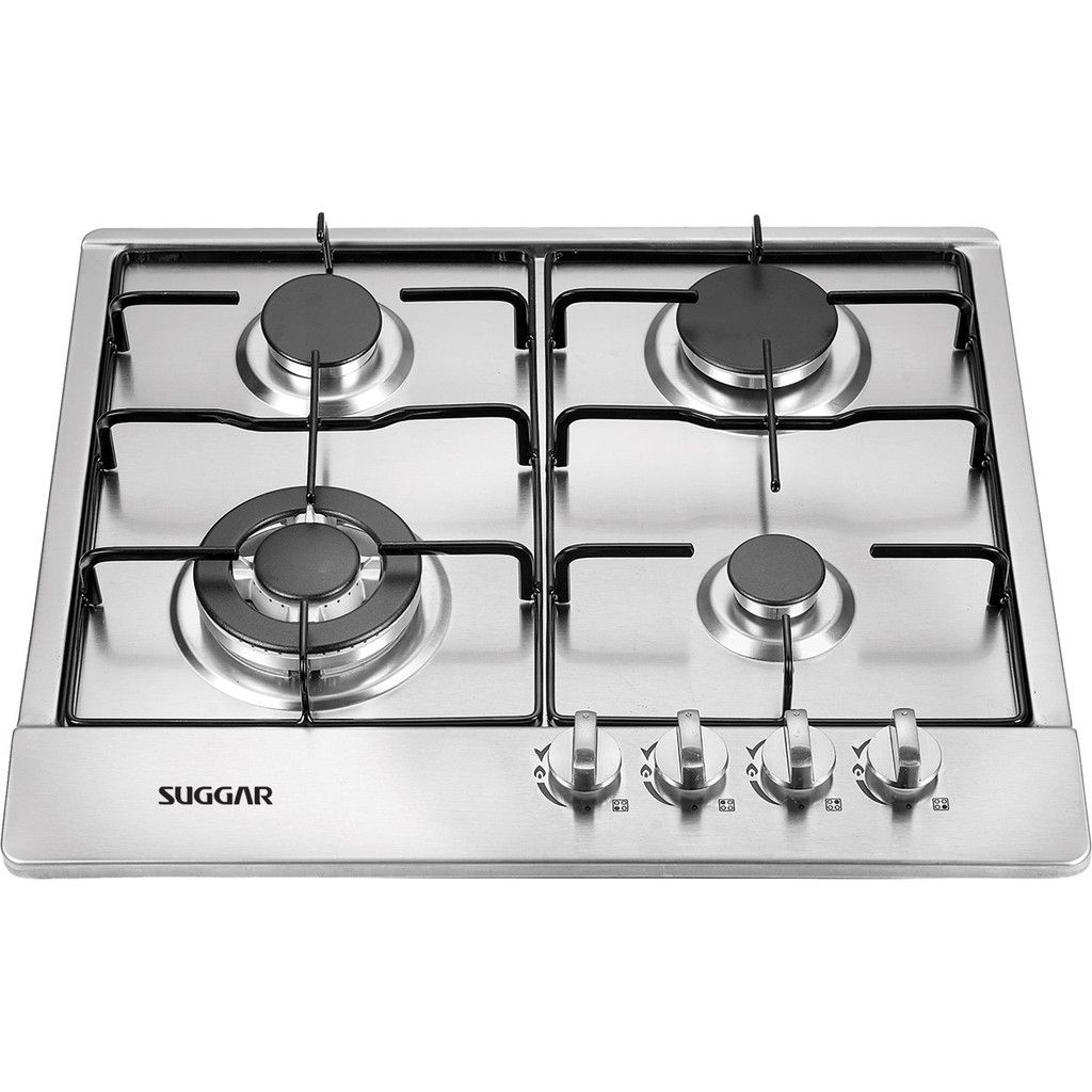 Cooktop Suggar 4 Bocas Inox: Cozinhe com Estilo!