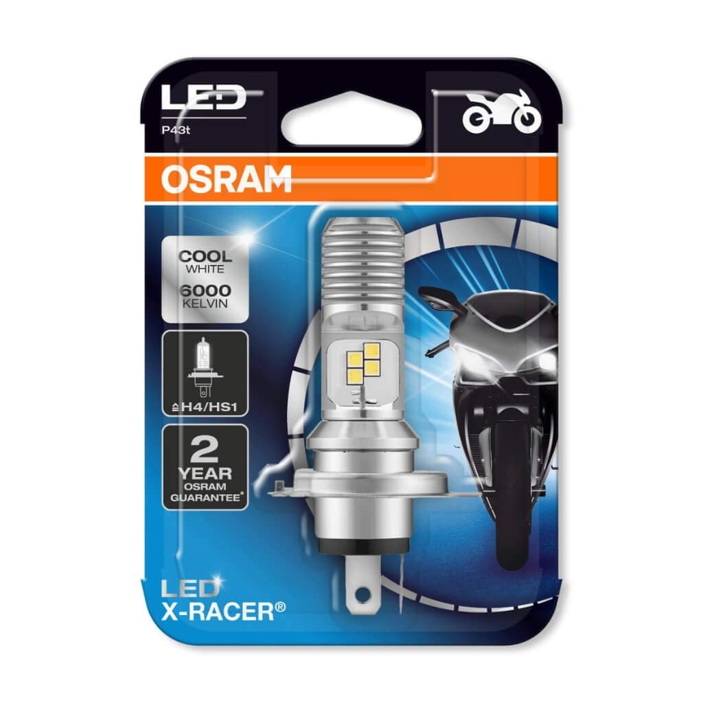 LED X-Racer Moto HS1 Cool Blue 6000K: Iluminação Potente e Estilo para Sua Moto