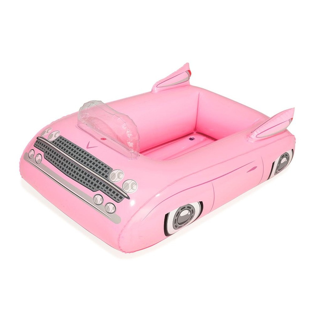 Cooler Inflável Carro: Diversão Gelada na Piscina!