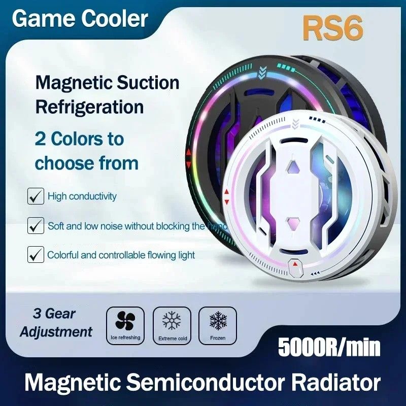 Cooler para Celular RS6: Jogue Sem Travar!