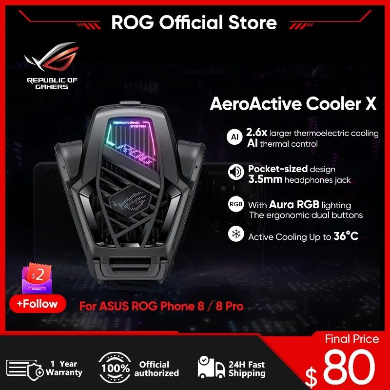Cooler ROG Phone 8: Domine o Jogo!