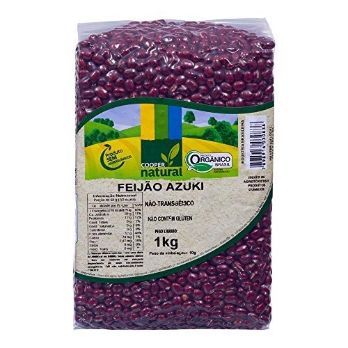 Feijão Azuki Orgânico Coopernatural 1kg