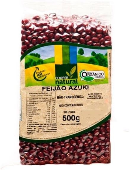 Feijão Azuki Orgânico Coopernatural 500g