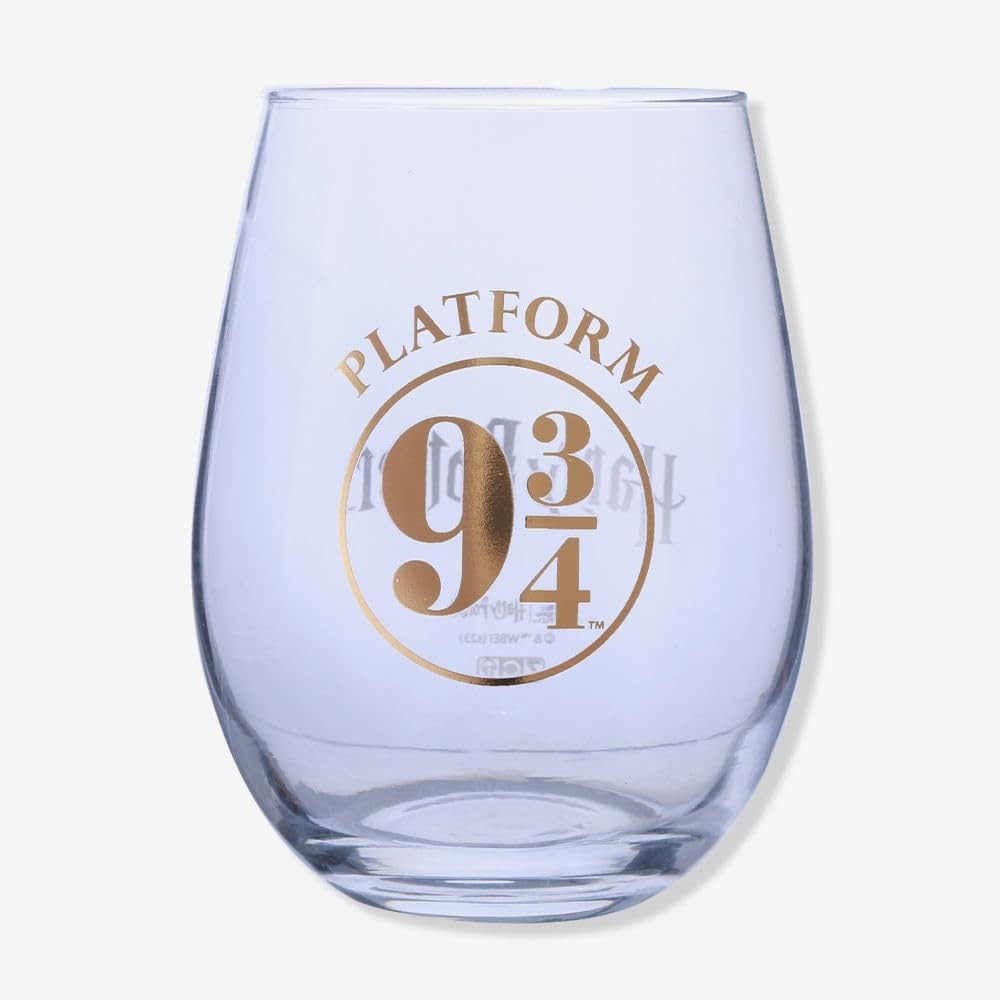 Copo Plataforma 9 ¾ Harry Potter - Vidro 550ml para Fãs Mágicos