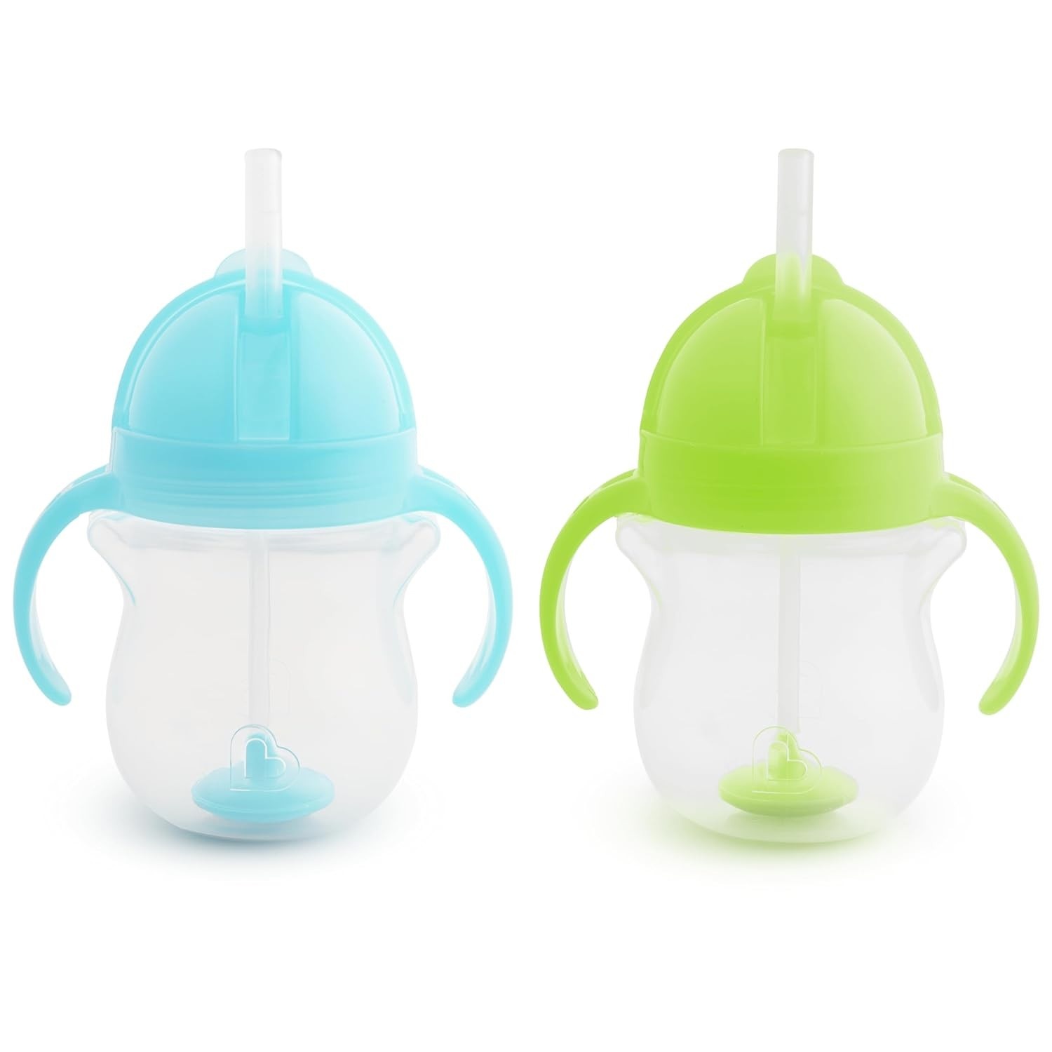Munchkin Copo de Canudo com Alças para Bebês a Partir de 6 Meses | À Prova de Derramamento com Canudo Flexível