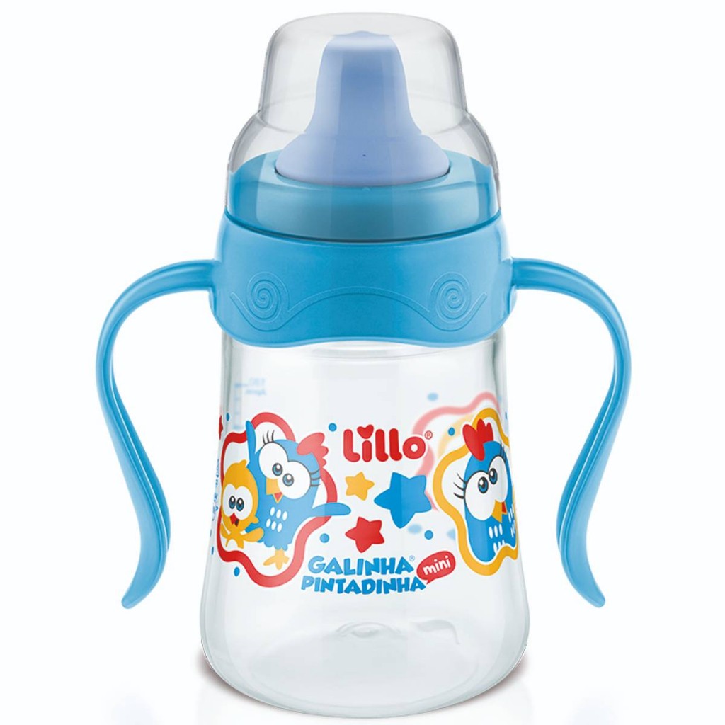 Copo de Treinamento Galinha Pintadinha: 180ml Lillo