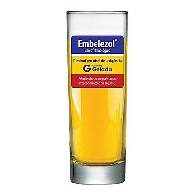 Copo de Vidro com Frases Legais 300ml Ruvolo - Estilo e Personalidade
