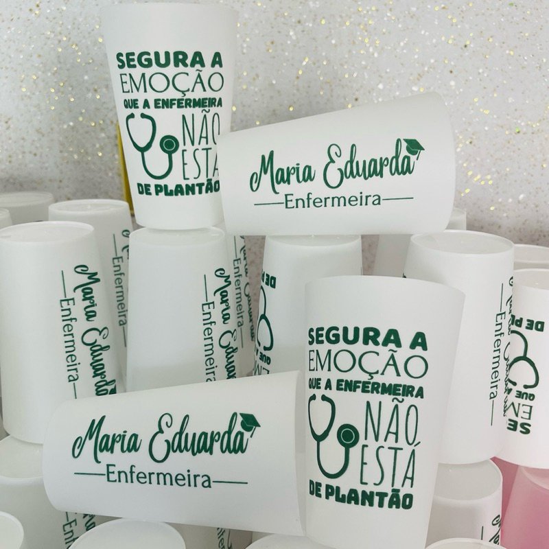 Copo Eco 500ml: Kit com 40 Unidades Sustentáveis