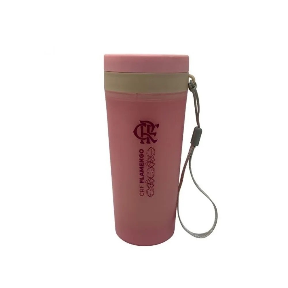 Copo Flamengo Rosa 350ml: Hidrate-se com Paixão!