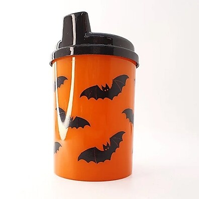 Copo Infantil Halloween: Anti-Vazamento 240ml