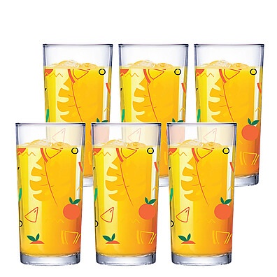 Copo Long Drink Orange: Elegância em Vidro!