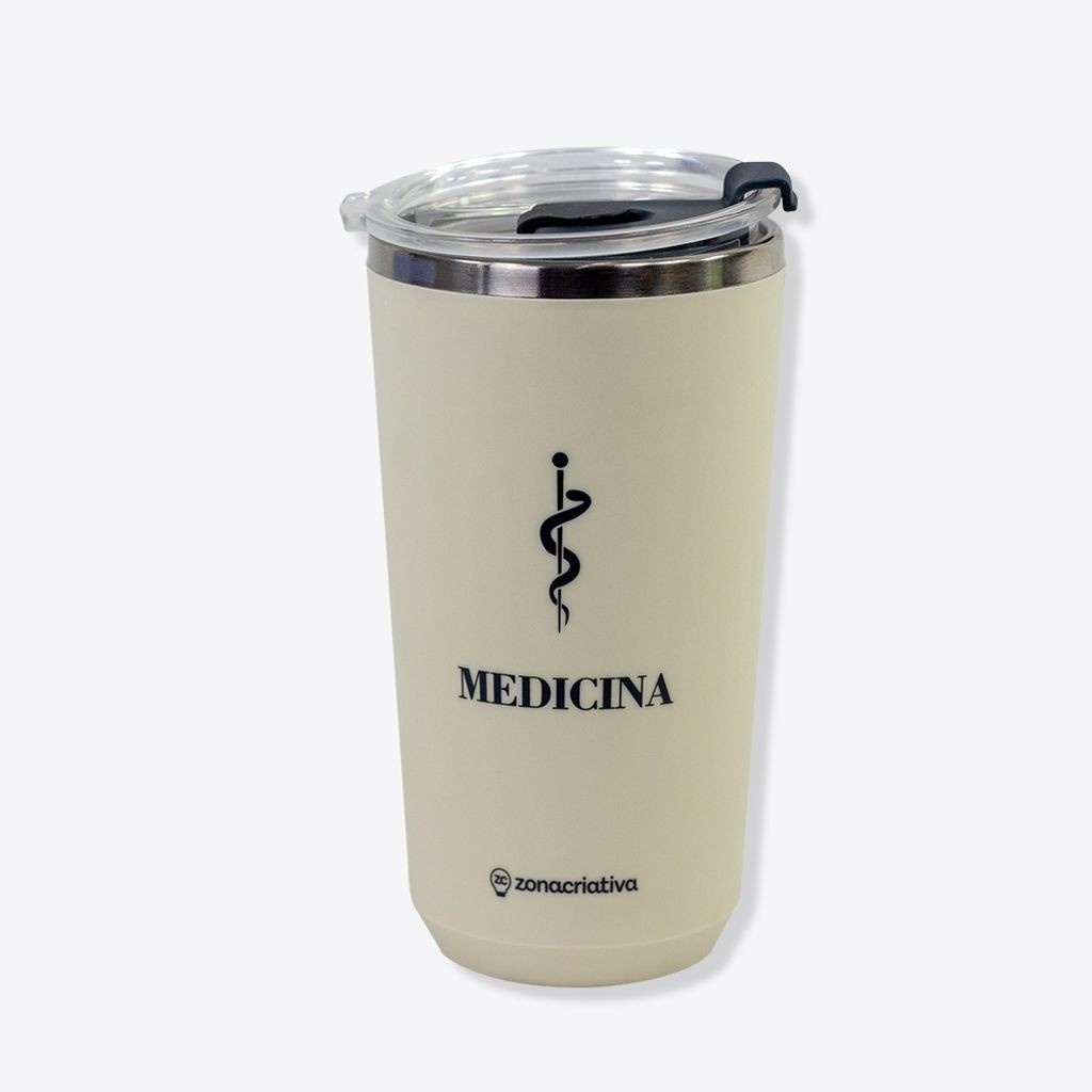 Copo Medicina Sky: Hidrate-se com Estilo!