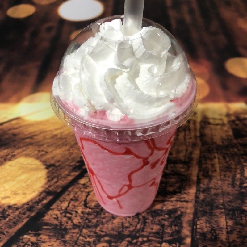 Copo Milkshake 300ml: 100 Unidades com Tampa Bolha