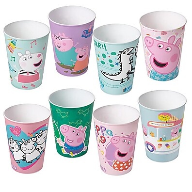 Copo Peppa Pig 320ml: Hidratação Divertida!