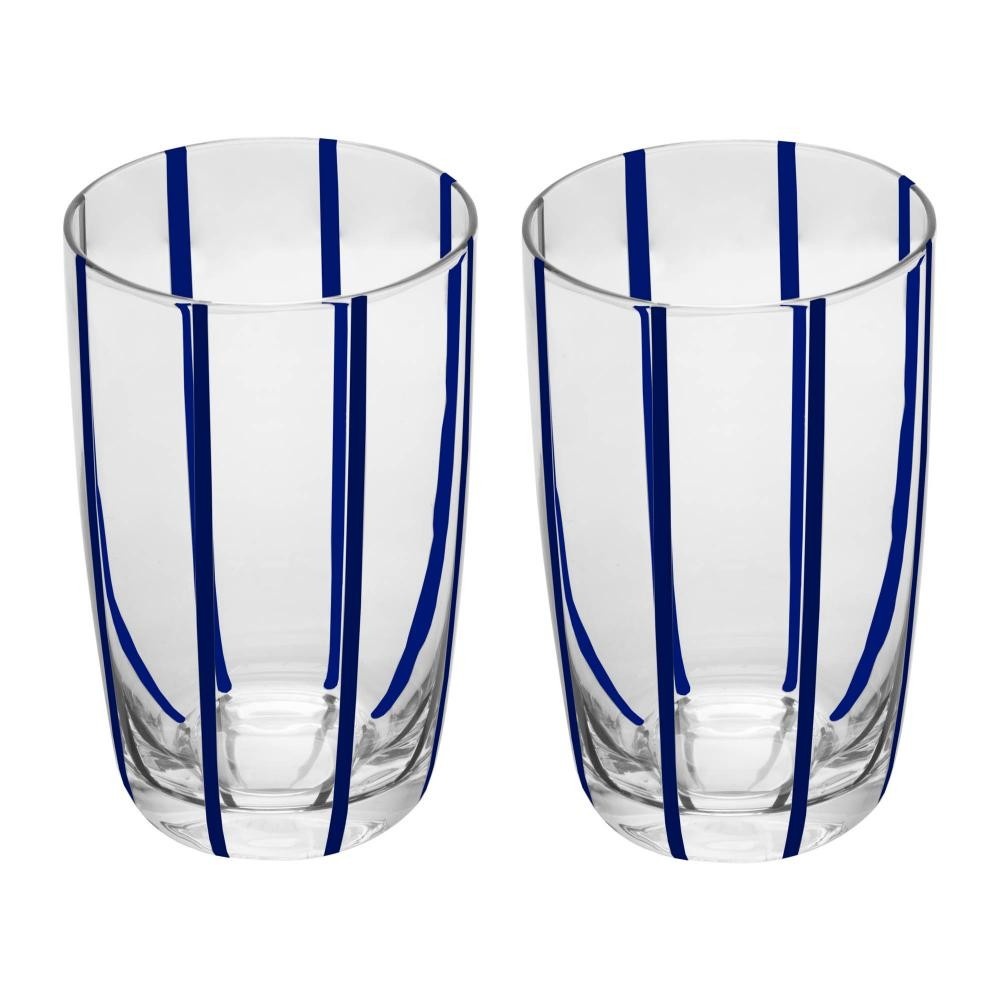 Copos Altos Azura Wolff: Elegância em Azul