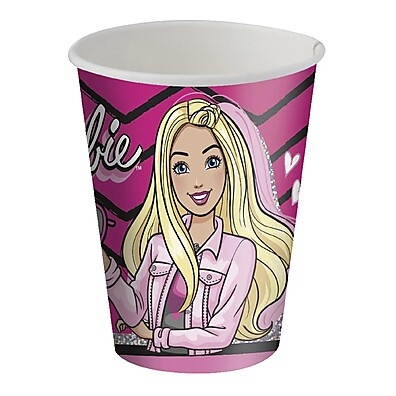 Copos Barbie Festcolor: Decore Sua Festa!