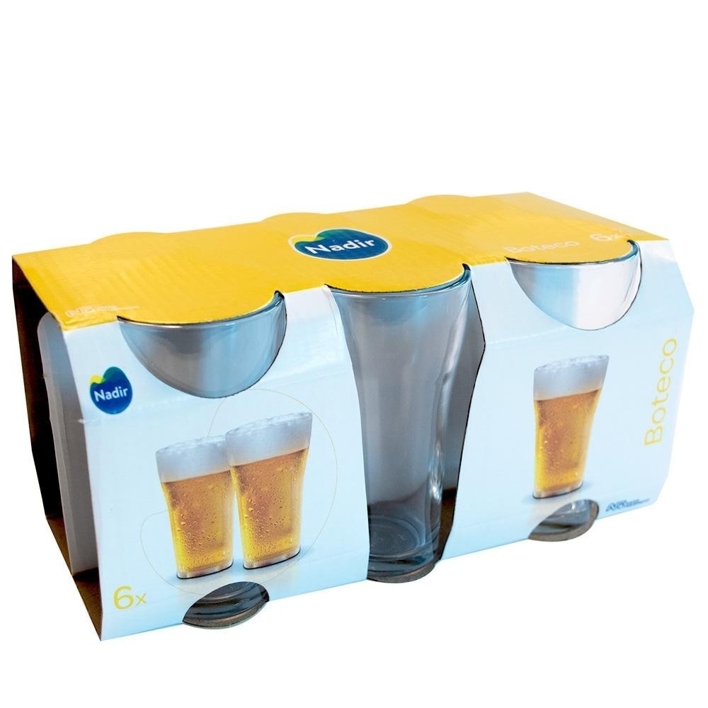Copos de Chopp Nadir Boteco: Kit 6 Unidades 200ml