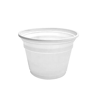 Copos Descartáveis 100mL Trik Trik: 50 Unidades Brancos
