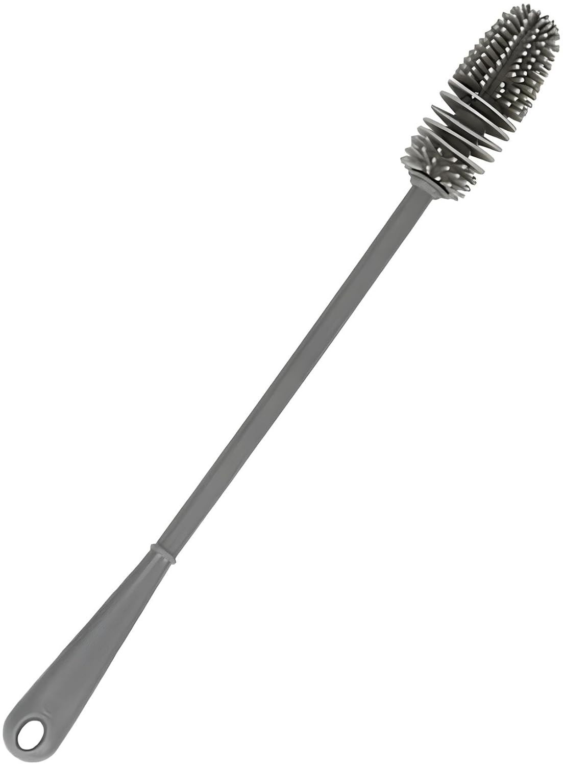 Escova de Silicone para Limpeza Profunda de Garrafas, Mamadeiras e Copos