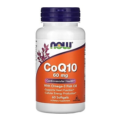 CoQ10 + Ômega-3 Now Foods: Energia e Saúde em 1 Cápsula