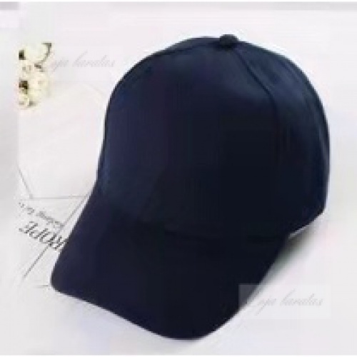 Boné Liso de Algodão com Aba Curva – Escolha a Cor