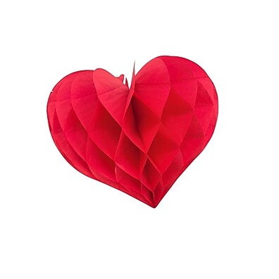 Coração Colmeia de Papel: Decore com Charme!