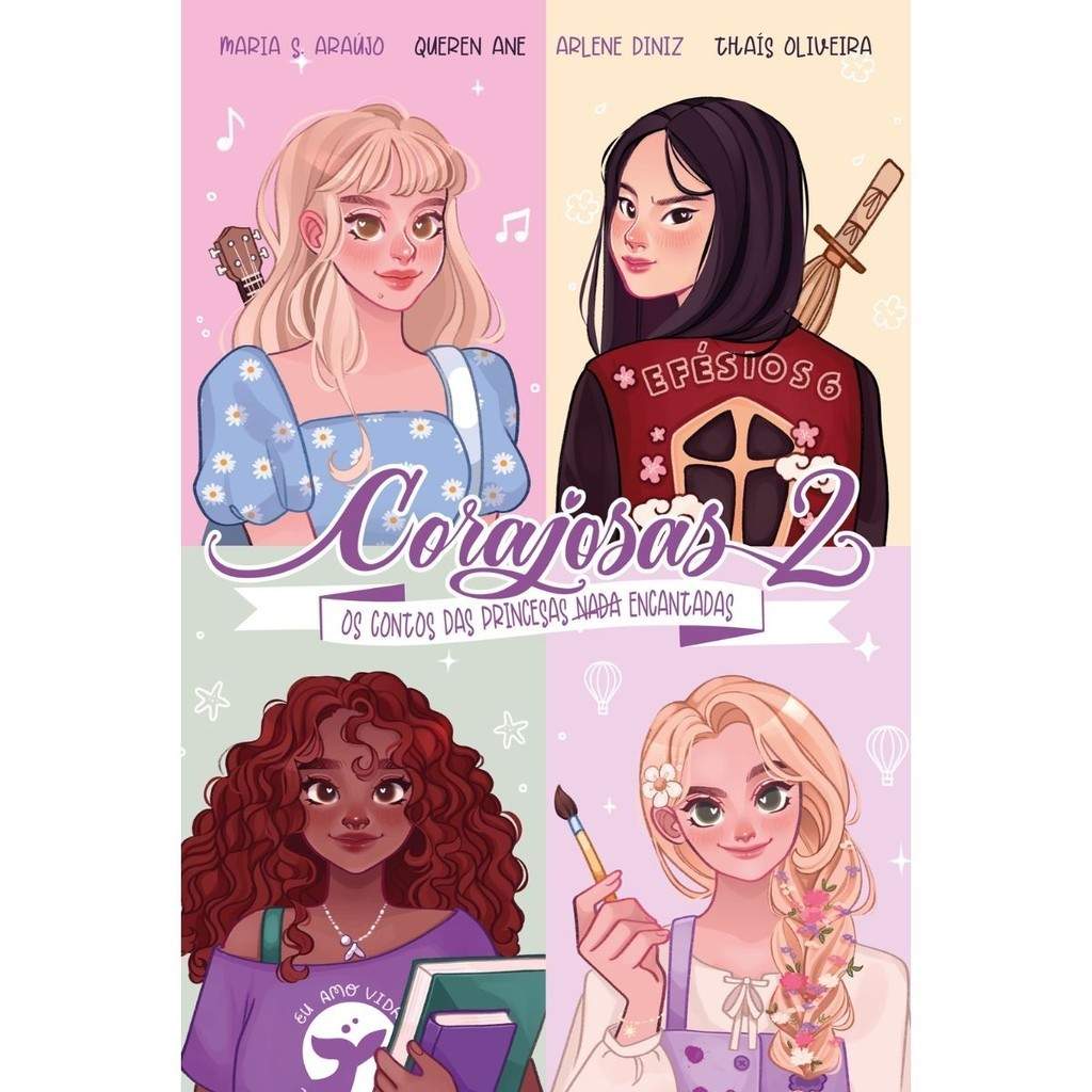 Corajosas 2: Contos das Princesas Nada Encantadas – Livro Cristão Moderno